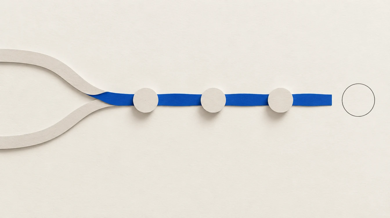 Instructional illustration of connected advisory work